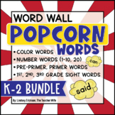 Popcorn Words BUNDLE (Editable!)
