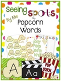 Popcorn Words - Seeing Spots Theme {Bright and Polka Dot}