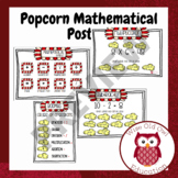 Popcorn themed Mathematical posters