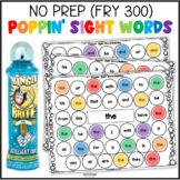 Poppin' Sight Words Bubbles (1-300)