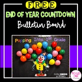 End of the Year Countdown Bulletin Board