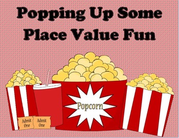 Preview of Popping Up Some Place Value Fun