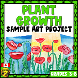 Poppy Art Project | Remembrance Day Canada | Free Art Lesson