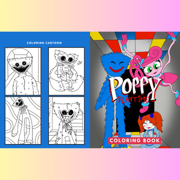 Poppy Playtime Coloring Pages for Kids