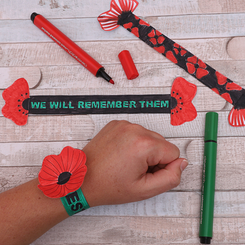 Preview of Poppy Wristbands – Commemoration Craft for ANZAC Day