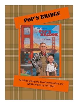 Preview of Pop's Bridge-- ELA Common Core and NGSS Activities (2nd grade)