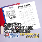 Popsi-Scales: 100 No-Prep Scale Spelling and Identificatio