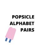 Popsicle Alphabet Letter Matching / Homeschool Preschool C