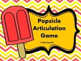 Popsicle Articulation Game