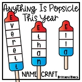 Popsicle Craft and Bulletin Board