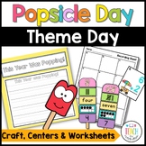 Popsicle Day Popsicle Craft Popsicle Math Popsicle Party E