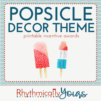 Preview of Popsicle Decor Theme - incentive awards