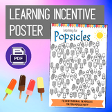 Popsicle Incentive Reward Chart Poster - Not Program Speci
