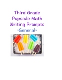 Popsicle Math Writing Prompts *General*