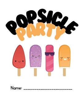 Preview of Popsicle Party Packet