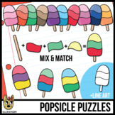 Popsicle Puzzle Piece Clip Art