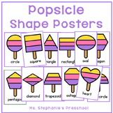 Popsicle Shape Posters