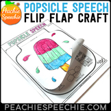 Popsicle Speech and Language Flip Flap Crafts