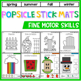 Popsicle Stick Mats: Fine Motor Skill Activities