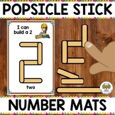 Popsicle Stick Number Building Mats