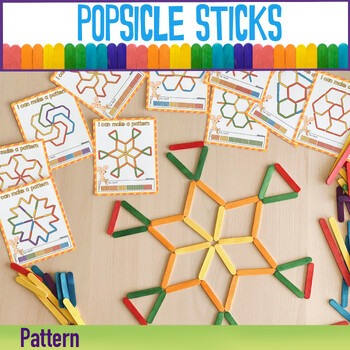 Preview of Popsicle Stick Patterns Activities