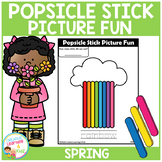 Popsicle Stick Picture Fun - Spring