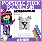 Popsicle Stick Picture Fun - Winter