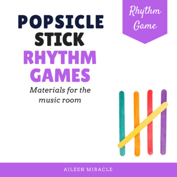 Preview of Popsicle Stick Rhythm Games