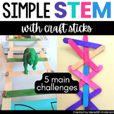 Low Prep STEM Activities with Popsicle Sticks ✔️ Hands-on 