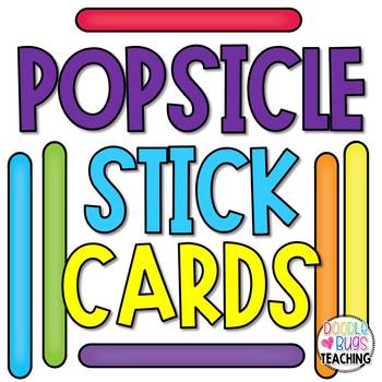 Preview of Popsicle Stick Visual Discrimination Cards