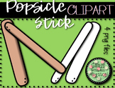 Popsicle Sticks Clip Art FREEBIE