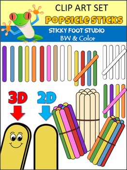 $ 1.00 Deal Today Only Popsicle Sticks Clipart