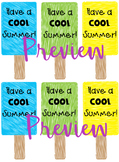 Popsicle Summer Gift Tags