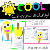 Popsicle Writing and Craft | Summer Writing | End of Year Writing