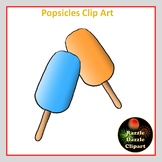 Popsicles Clipart - Personal or Commercial Use