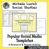Popular Social Media Template Research or Report Tools for