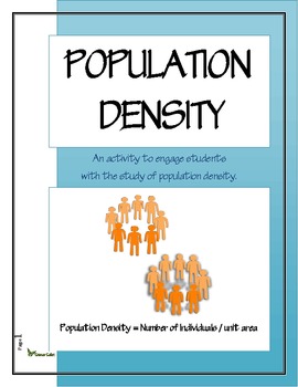 Population Density Activity by Science Safari | Teachers Pay Teachers