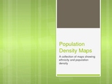 Population Density & Ethnicity Map series