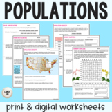 Population Density, Random Sampling, Mark & Recapture - Po