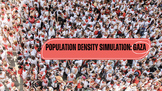 Population Density Simulation GAZA STRIP EDITION *powerful