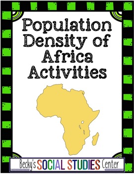 Preview of Geography of Africa Activity and Writing Project