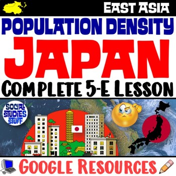 Preview of Population Density of Japan 5-E Geo Lesson | Effects of Limited Space | Google