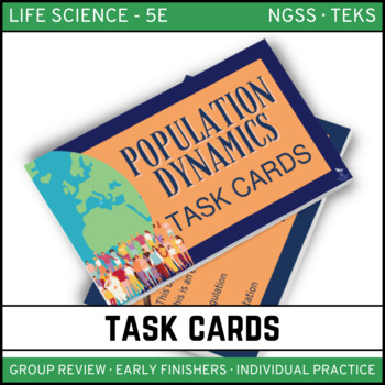 Preview of Population Dynamics Task Cards