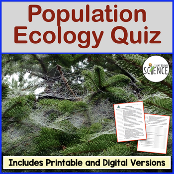 Preview of Population Ecology Quiz