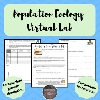 Preview of Population Ecology Virtual Lab