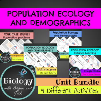 Preview of Population Ecology and Demographics: Unit Bundle
