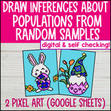 Population Inferences Digital Pixel Art | Random Samples |