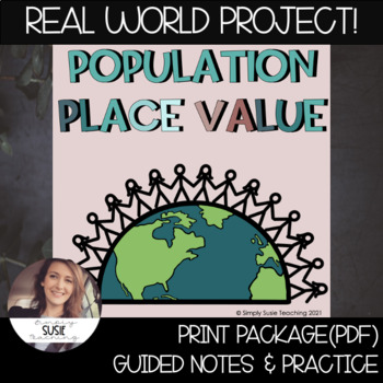 Preview of Population Place Value: Representing Whole Numbers unit