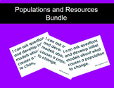 Populations and Resources Bundle Middle School Science