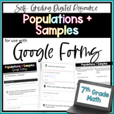 Populations and Samples Google Forms Homework